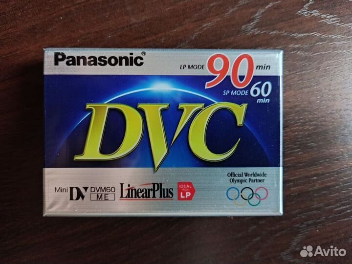 Видеокассета Panasonic mini DV 60-90 min