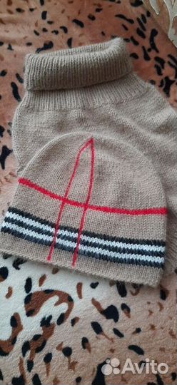 Комплект шапочка и снуд из пуха норки