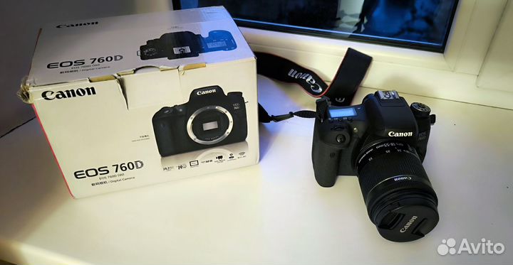 Фотоаппарат Сanon EOS 760D kit