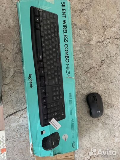 Беспроводная мышь logitech mk295 silent