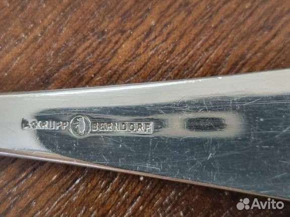 Антикварные посеребрённые ножи и вилки