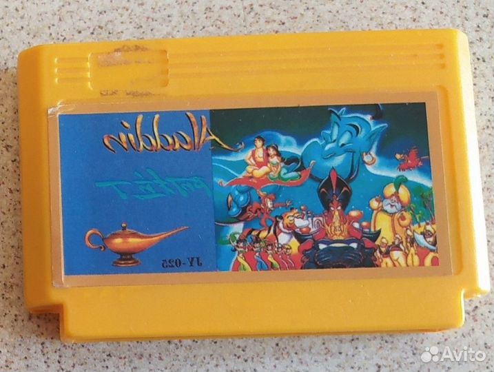 Аладдин картридж для Денди