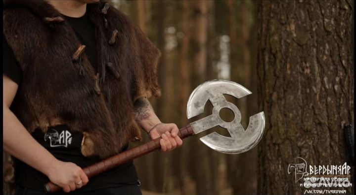 Топор кованый двусторонний Бессмертная Гвардия