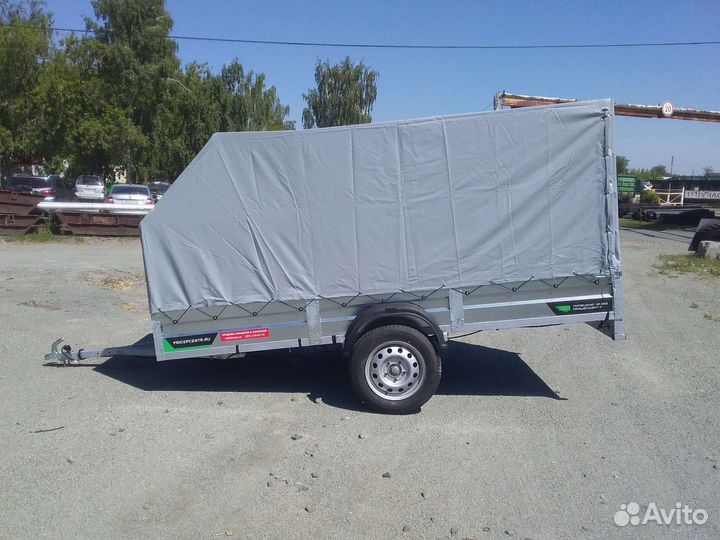 Прицеп Титан 3515-03 R16 нива (3.5*1.5*0.3м) цинк