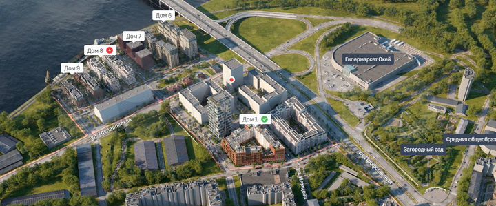 2-к. квартира, 82,8 м², 7/11 эт.