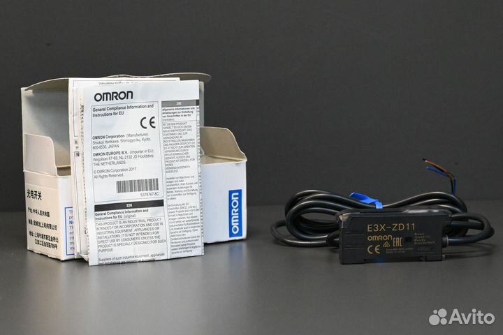 Omron E3X-ZD11 Датчик, новый, 8 шт