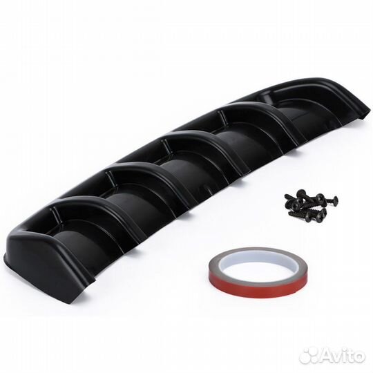 Универсальный диффузор для заднего бампера