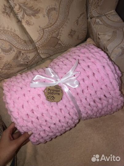 Плед ручной работы