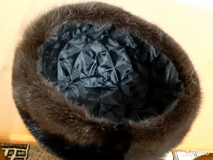 Берет норковый