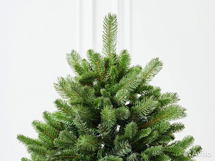 Елка пышная искусственная 240см (литая+пвх)