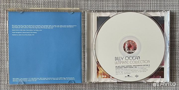 Billy Ocean - Ultimate Collection CD USA