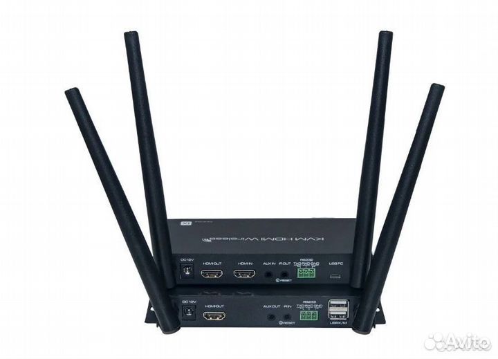 KVM hdmi+usb беспроводной удлинитель 4k на 100м