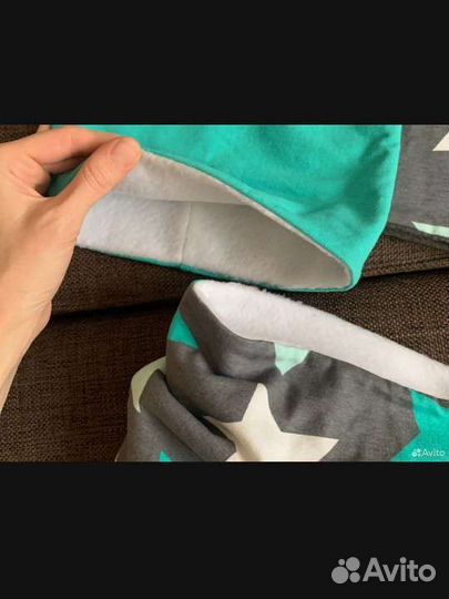 Шапка и снуд на флисе