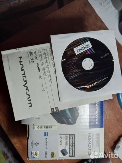 Видеокамера sony hdr-cx110e