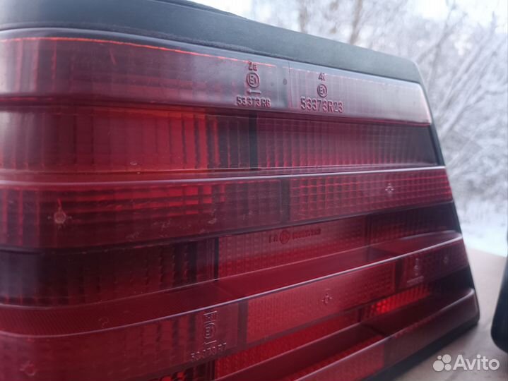 Редкие задние фонари Мерседес w124 DOT RED