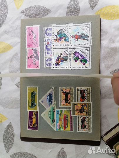 Альбомы с марками СССР