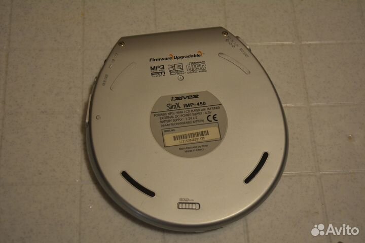 CD/MP3 аудио плеер iRiver IMP-450 синий с чехлом