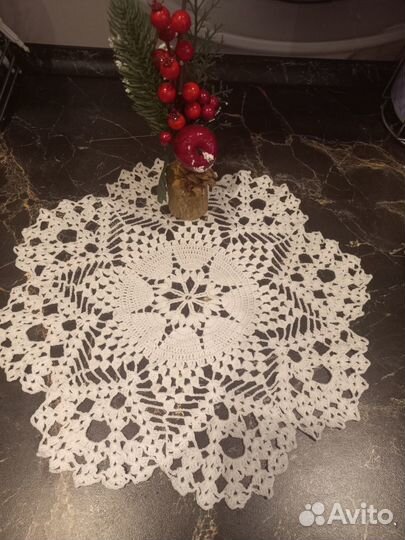 Салфетки вязаные крючком