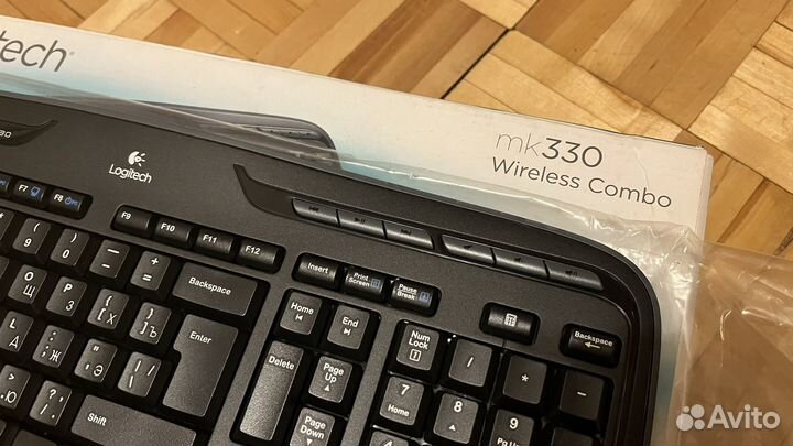 Клавиатура logitech k330 новая