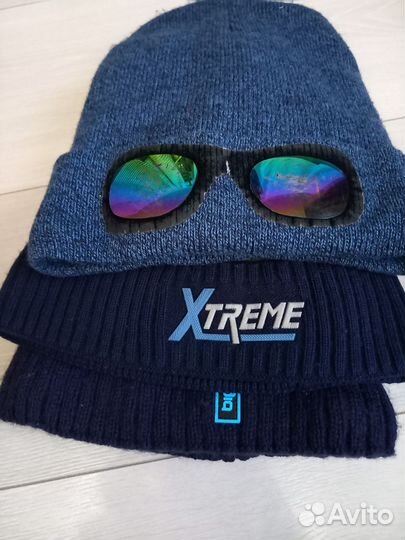 Шапки краги перчатки шарф на мальчика и на девочку