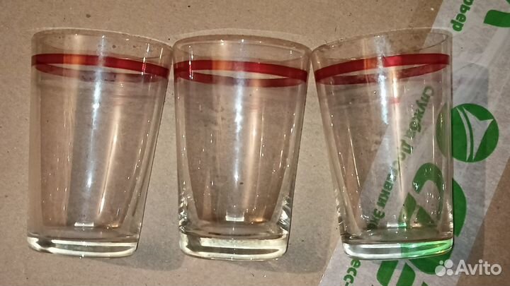 Фужеры бокалы стопки стаканы СССР