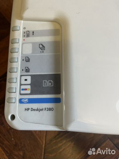 Мфу струйное HP DeskJet F380, цветн., A4