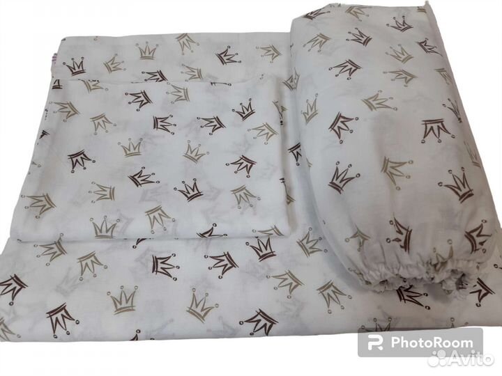 Комплект постельного белья в детскую кроватку