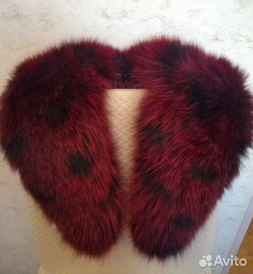 Воротник из песца