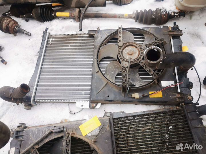 Радиаторы, вентиляторы, шрусы, бачки -daewoo nexia