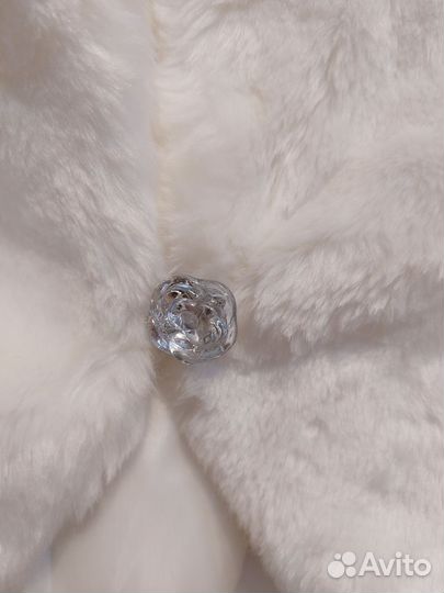 Меховое болеро свадебное