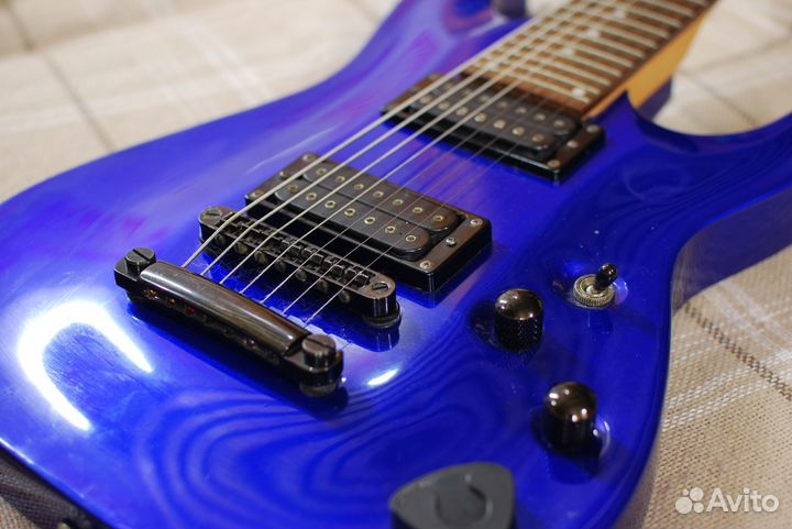 Очень редкий Schecter Omen-7 с DiMarzio Blaze