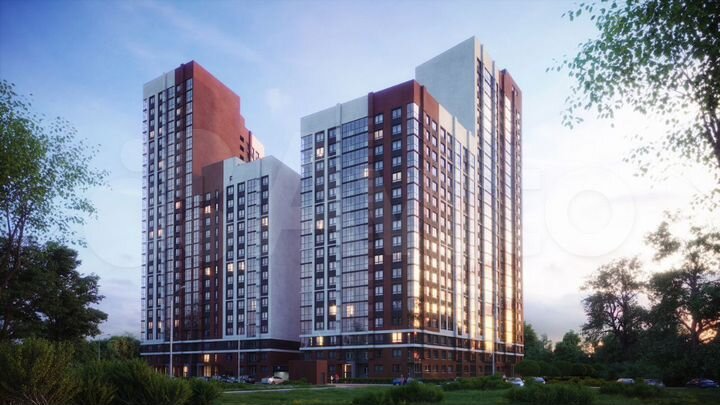 2-к. квартира, 68,7 м², 11/15 эт.