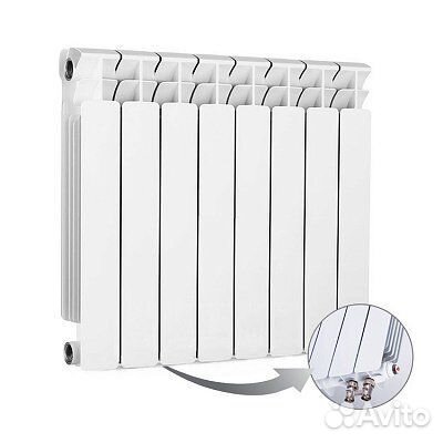 Биметаллический секционный радиатор отопления Rifa