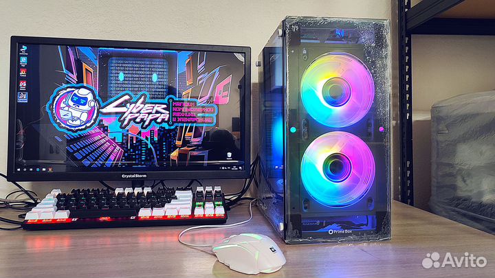 Игровой пк Intel 12 ядер / RX 580 8Gb/ SSD 240Gb