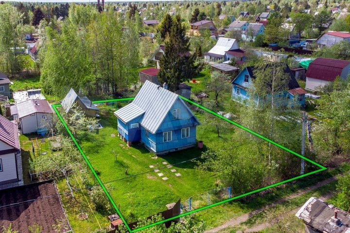 Дом 60 м² на участке 6 сот.