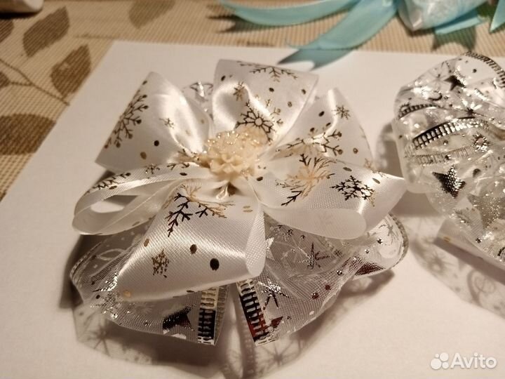 Новогодние банты для утренников и мероприятий