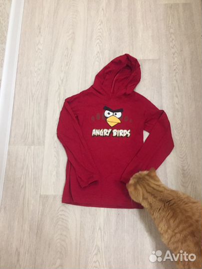 Худи для фанатов Angry Birds