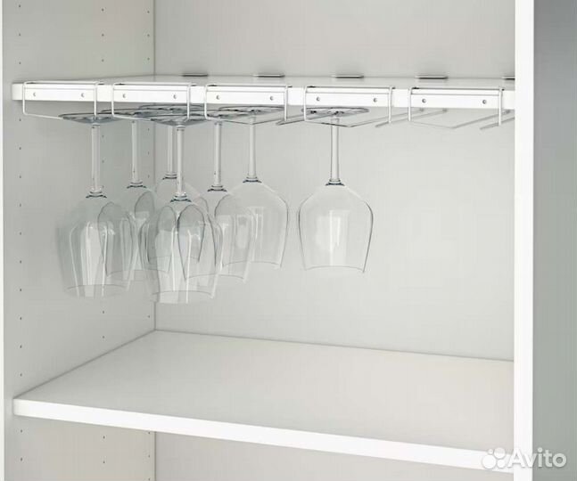 Бесто Держатель для бокалов, хромированный,5 шт