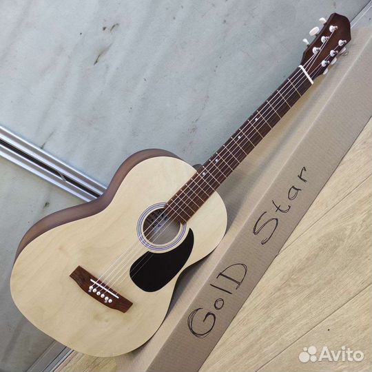 Гитара новая акустика широкий гриф