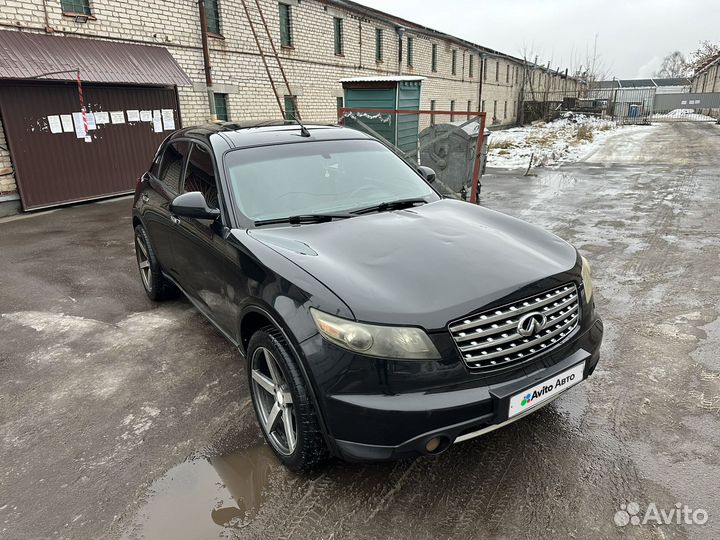 Infiniti FX35 3.5 AT, 2004, 273 000 км