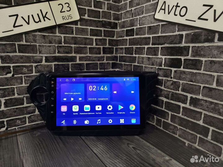 Магнитола Kia Rio на базе Android