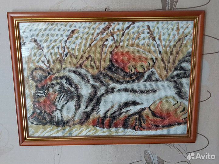 Картины, вышитые крестом