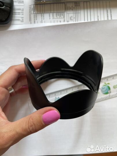 Бленда насасадка на объектив