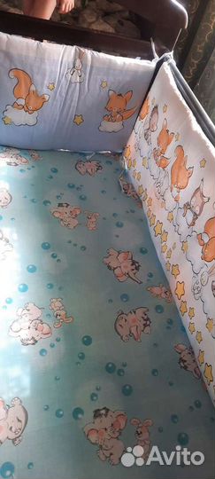 Бортики в кроватку