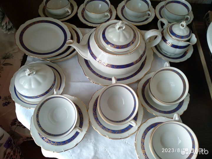 Чайный сервиз Чехословакия времен СССР