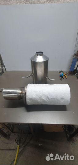 Глушитель subaru forester sf5