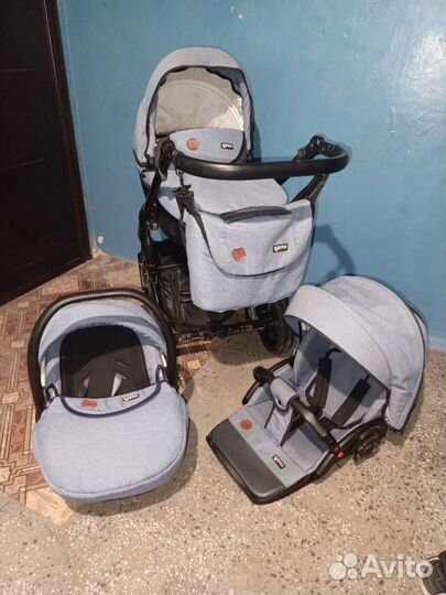 Детские коляски 3 в 1 бу