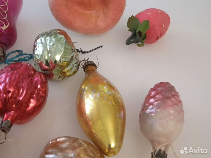 Елочные игрушки СССР