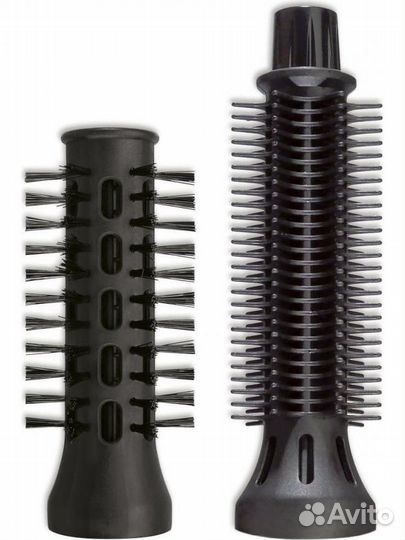 Фен щётка rowenta Wave Curl Brush CF3910, белый/зо