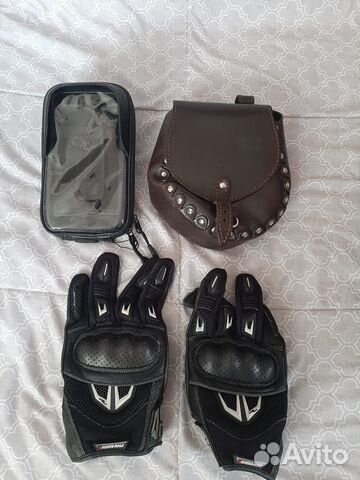 Перчатки байкерские